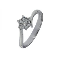 Anello Mirco Visconti Donna in Oro bianco Diamante 0.25 Ct BG194/20 - BG194/20